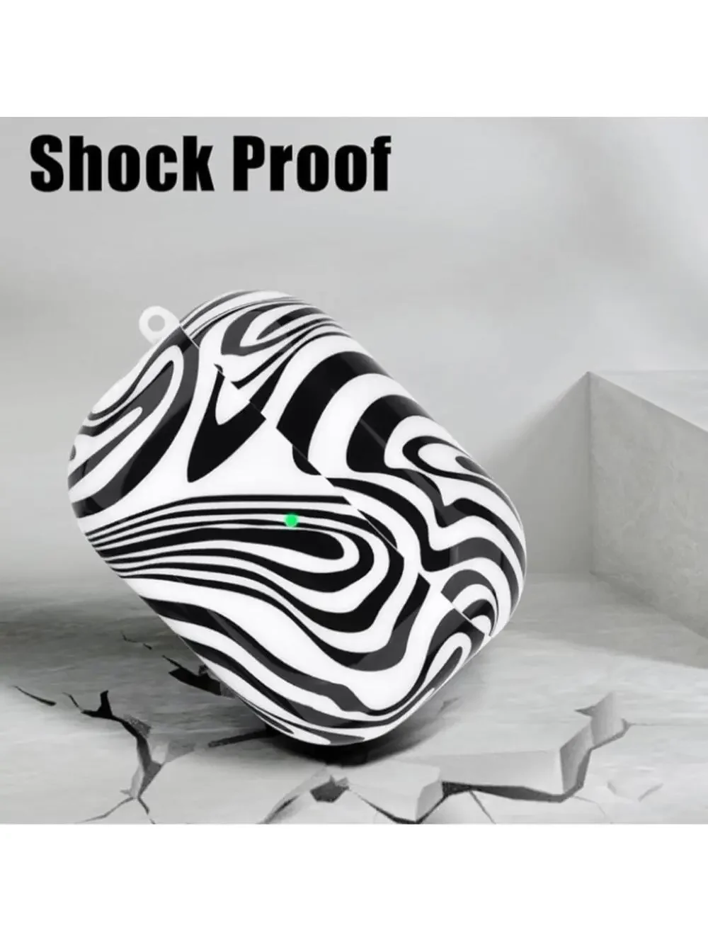 Apple AirPods Pro Case 1 & 2 / Zebra Print Cover